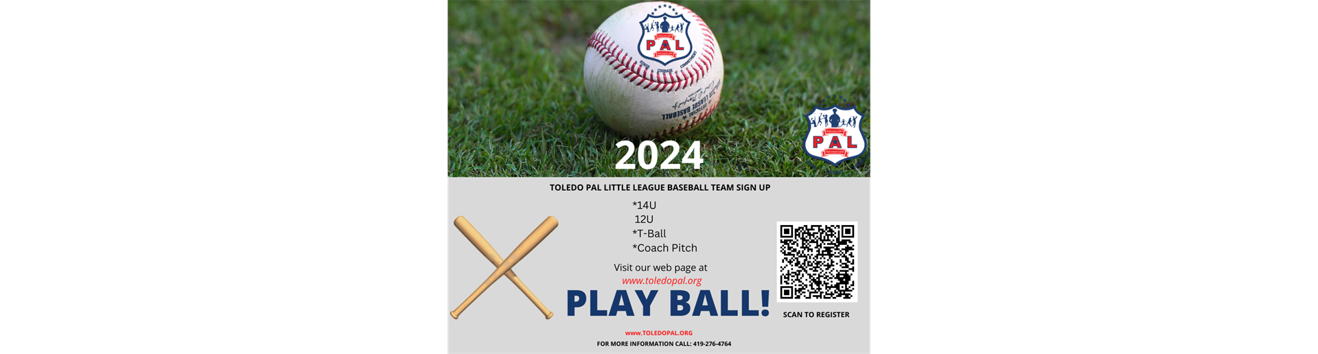 2024 Baseball Registration Open