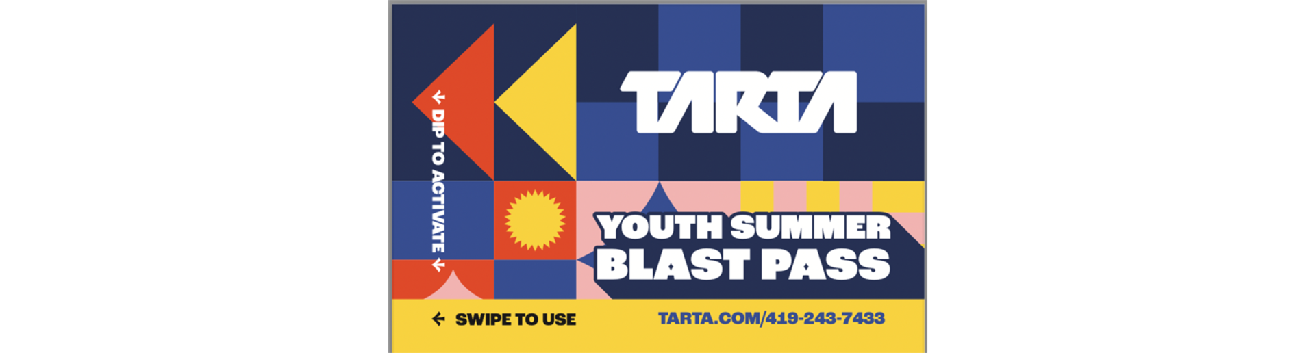 SUPPORTING TARTA BLAST PASS